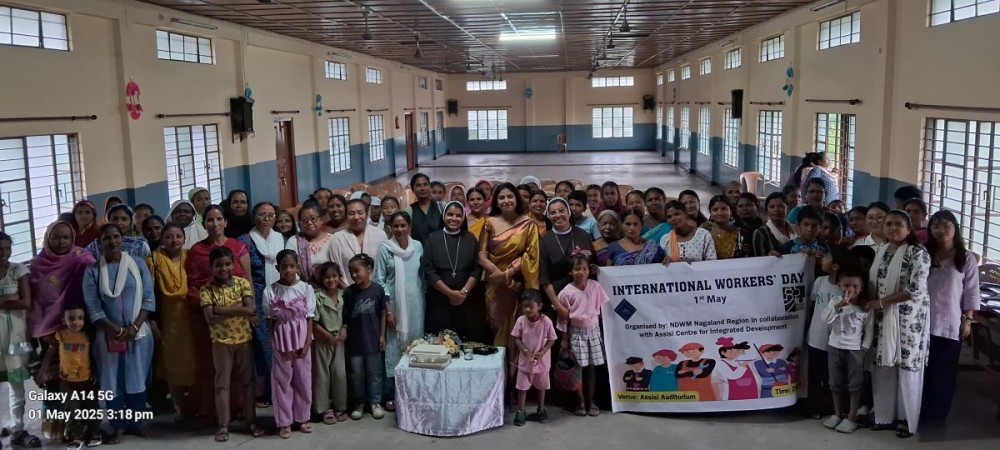 The Assisi Centre for Integrated Development (ACID), with support from the National Domestic Workers Movement (NDWM), Nagaland Region commemorated International Workers’ Day on May 1 in Dimapur.